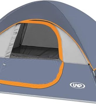Camping Tent 2 Person, Waterproof Windproof Tent with Rainfly Easy Set up-Portable Dome Tents for Camping